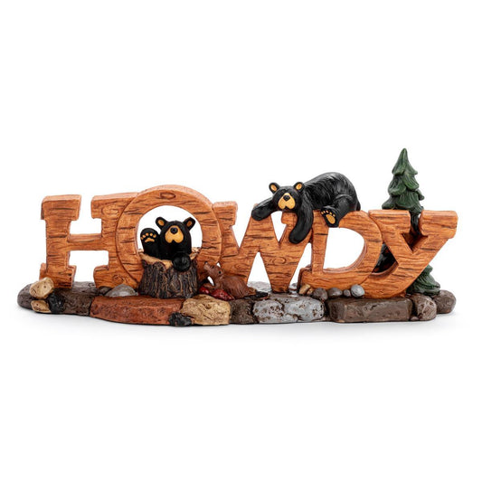 BEARFOOTS HOWDY FIGURINE