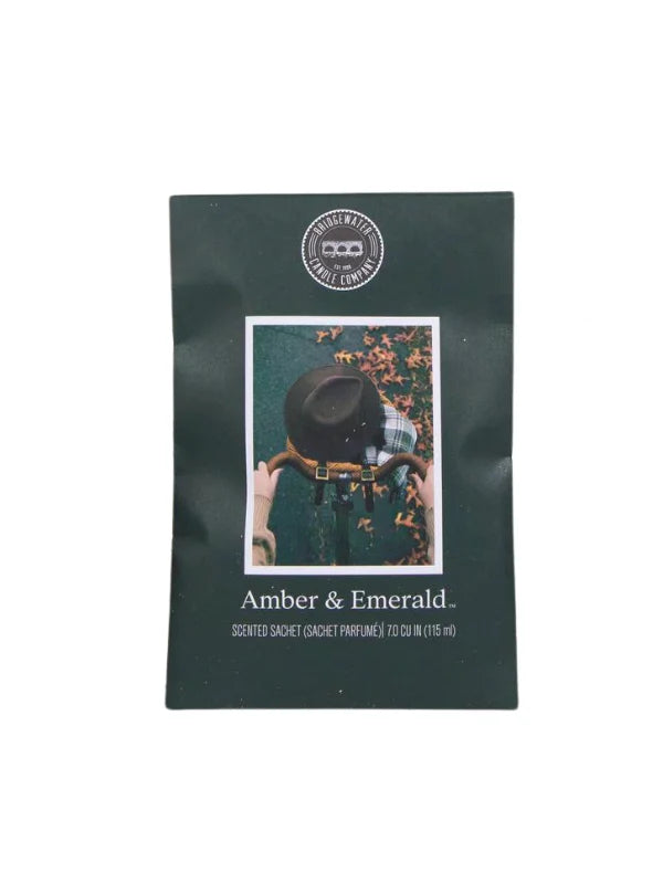 AMBER AND EMERALD SCENTED SACHET