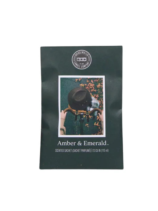 AMBER AND EMERALD SCENTED SACHET