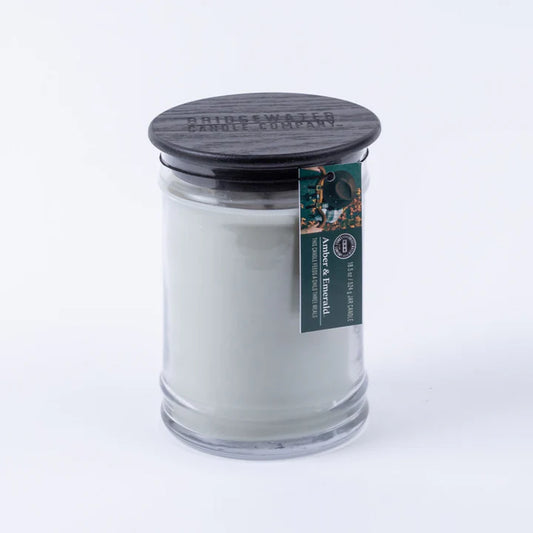 AMBER AND EMERALD 18.5 OZ LARGE JAR