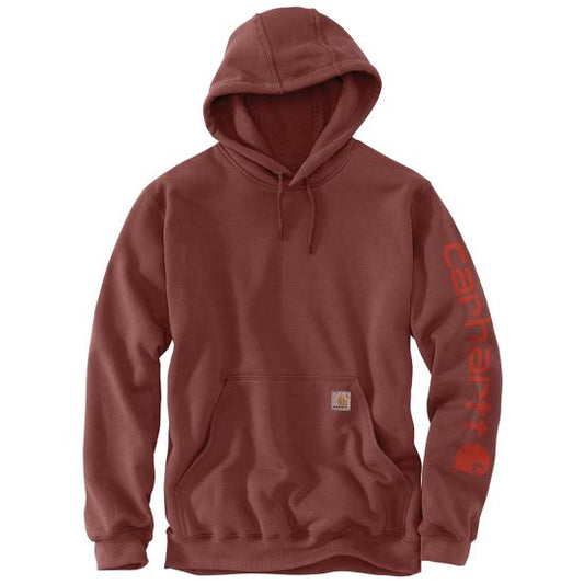 CARHARTT RELAXED FIT GARMET DYED FRENCH TERRY GRAPHIC SWEATSHIRT
