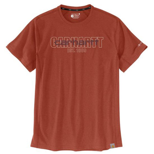 CARHARTT FORCE RELAXED FIT SS LOGO GRAPHIC T SHIRT