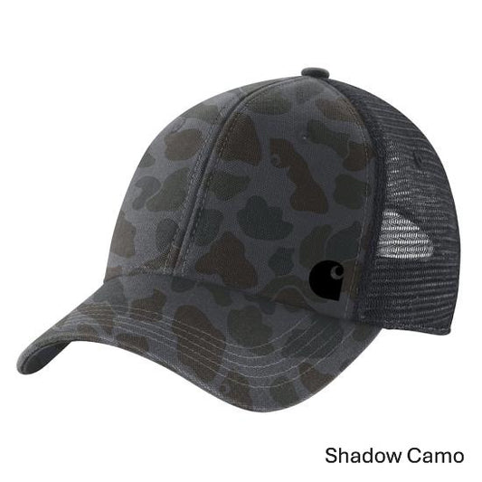 CARHARTT CANVAS MESH BACK CAMO CAP