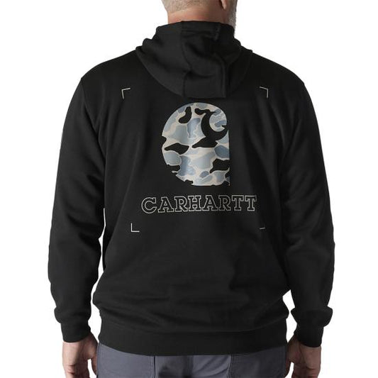 CARHARTT LOOSE FIT MIDWEIGHT CAMO GRAPHIC SWEATSHIRT BIG