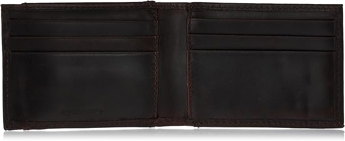 CARHARTT OIL TAN LEATHER FRONT POCKET WALLET