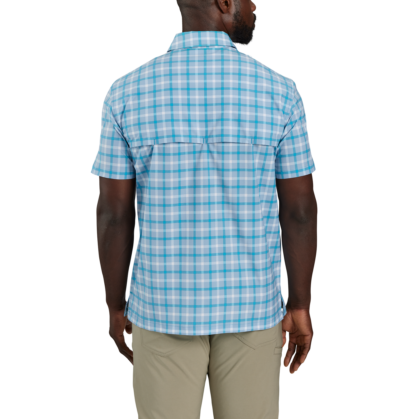 CARHARTT FORCE SUN DEFENDER RELAXED FIT LIGHTWEIGHT SS PLAID SHIRT