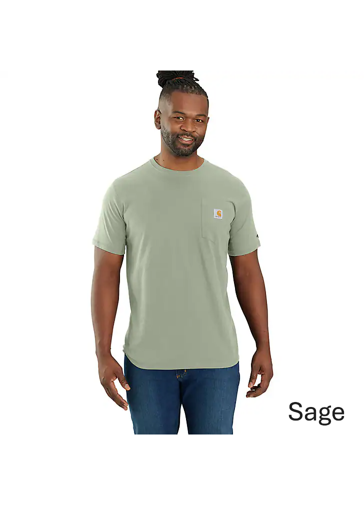 CARHARTT FORCE RELAXED FIT SS POCKET T SHIRT