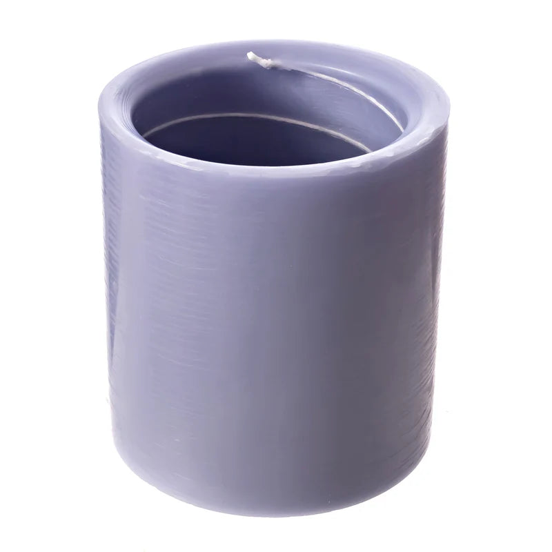 EUROPEAN LILAC MEDIUM SPIRAL CANDLE