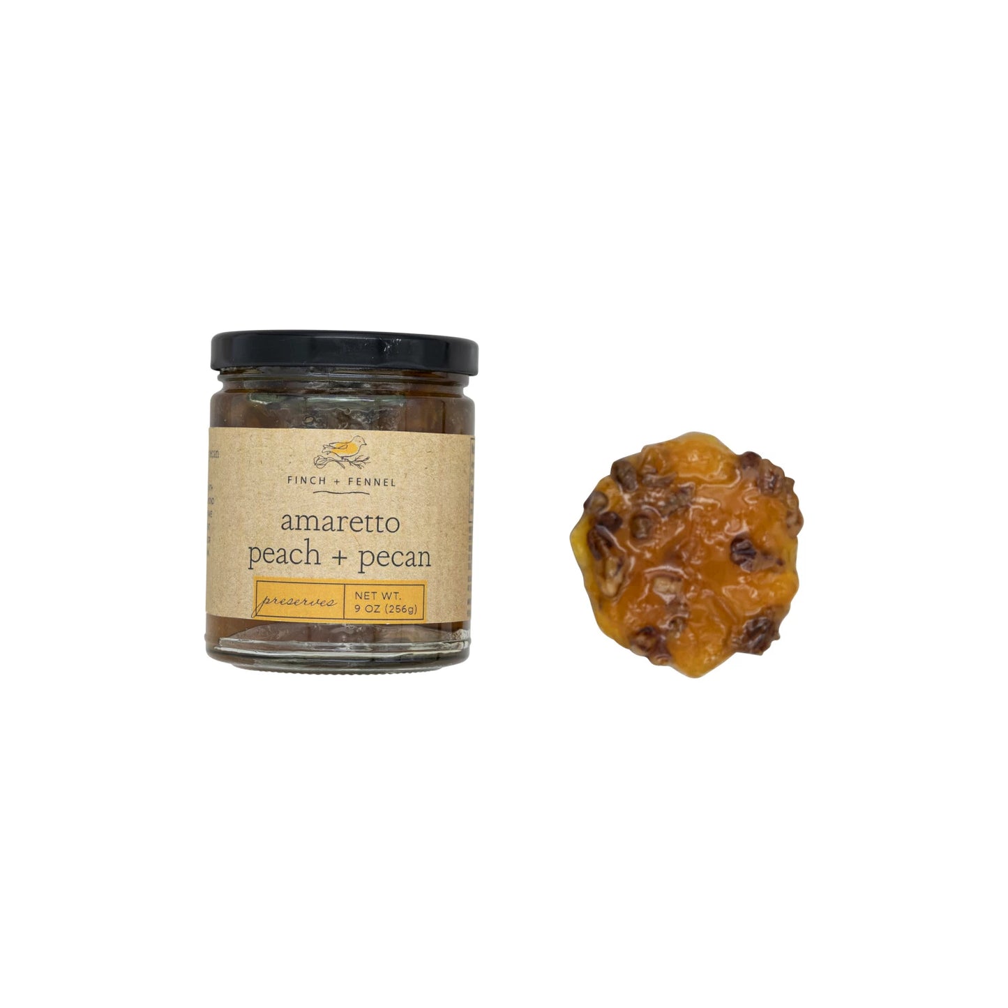 AMARETTO PEACH & PECAN PRESERVES