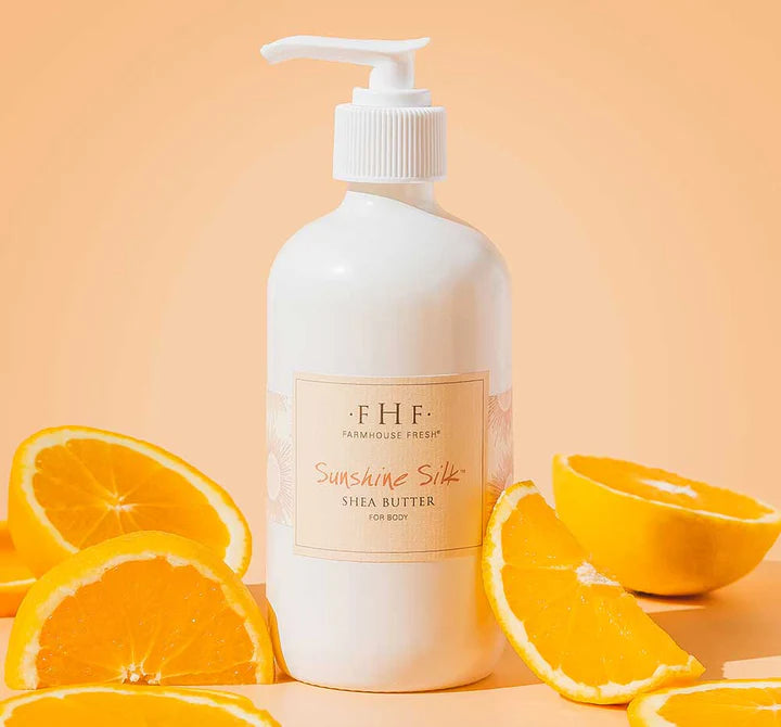 SUNSHINE SILK SHEA BUTTER CREAM PUMP 8 OZ