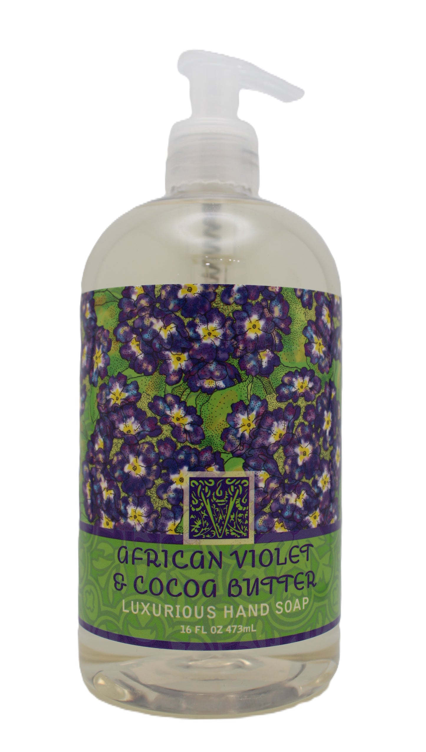 AFRICAN VIOLET LIQUID SOAP 16 OZ