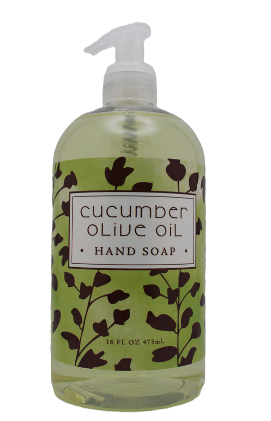 CUCUMBER OLIVE OIL LIQUID SOAP 16 OZ