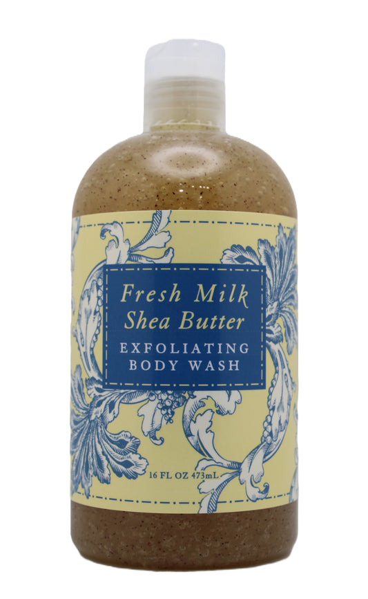 FRESH MILK SHEA BODY WASH 16 OZ