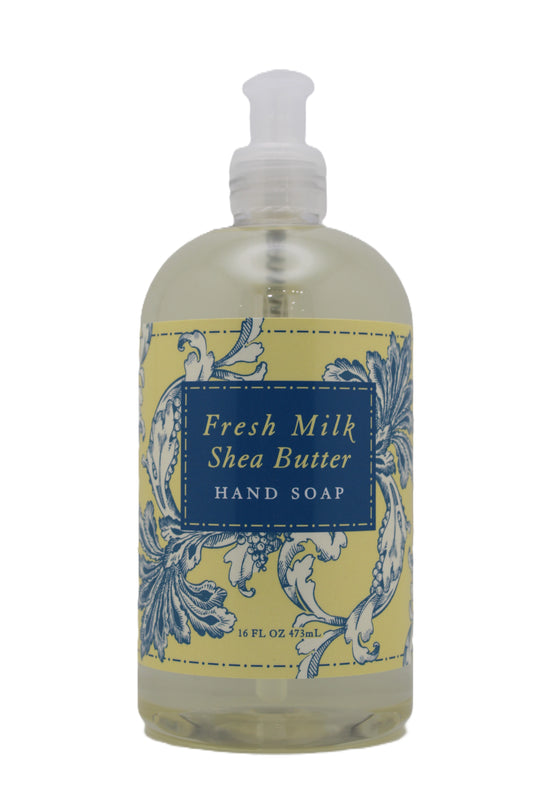 FRESH MILK AND SHEA LIQUID SOAP 16 OZ