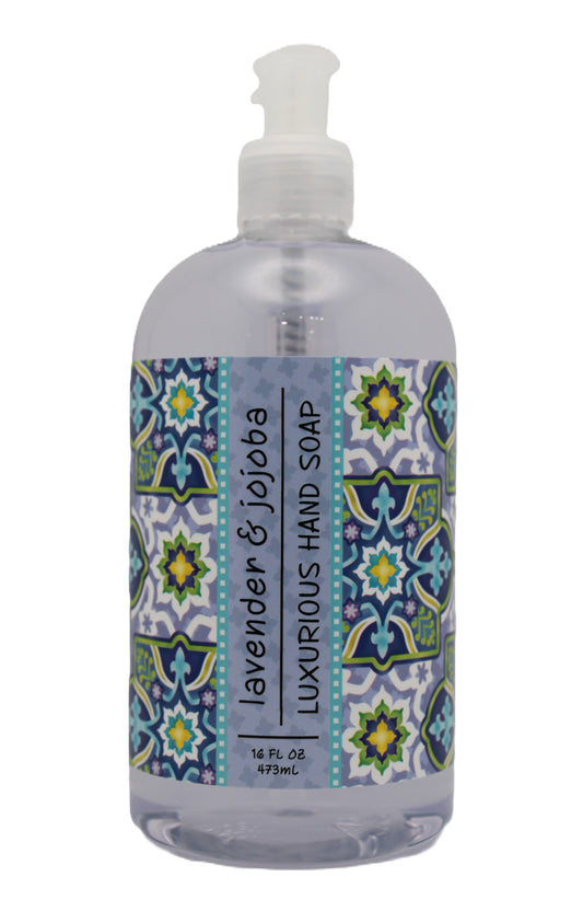 GARDEN LAVENDER JOJOBA LIQUID SOAP 16 OZ