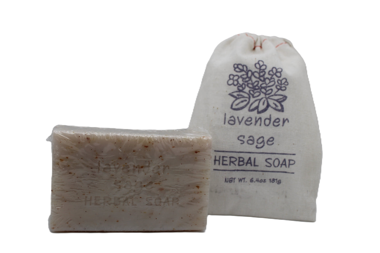 LAVENDER SAGE SACK SOAP