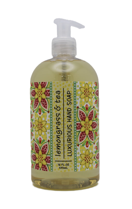 LEMONGRASS TEA LIQUID SOAP 16 OZ