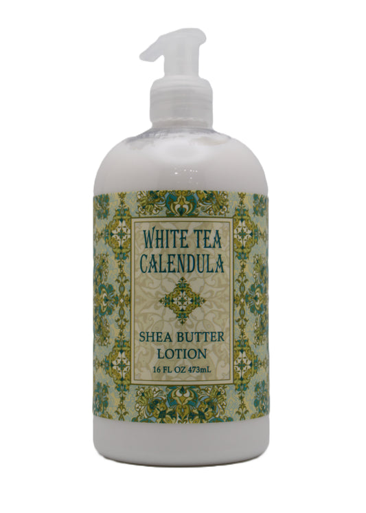 WHITE TEA CALENDULA LOTION 16 OZ