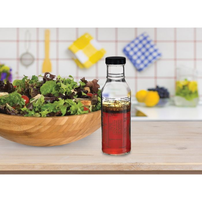 SALAD DRESSING MIXER BOTTLE