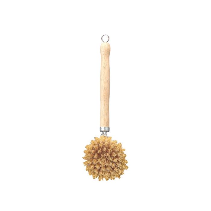 NATURAL BRISTLE VEGGIE/DISH BRUSH