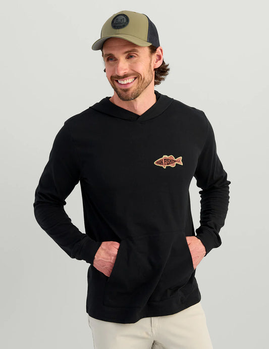 HUK BASS APPAREL HOODIE TEE