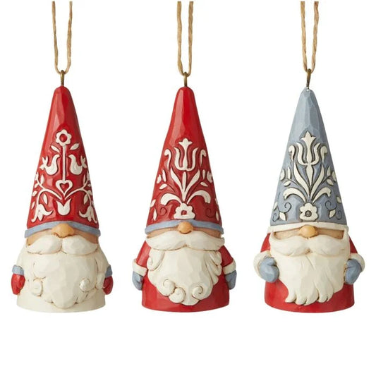 JIM SHORE NORDIC GNOME ORNAMENT
