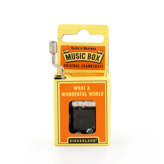 WHAT A WONDERFUL WORLD MUSIC BOX
