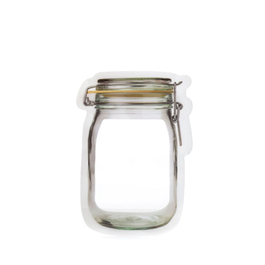 MASON JAR ZIPPER BAG SMALL SET OF 4