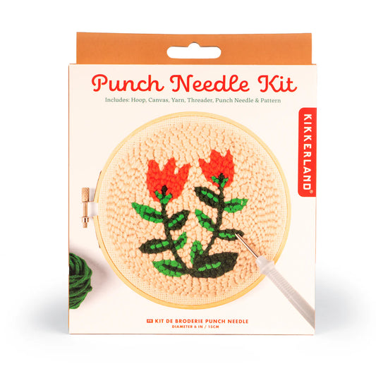 TULIPS PUNCH NEEDLE KIT