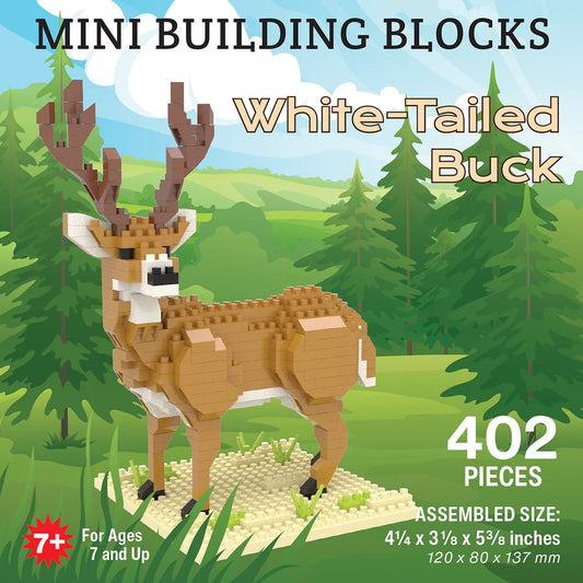 MINI BUILDING BLOCKS WHITE TAILED BUCK