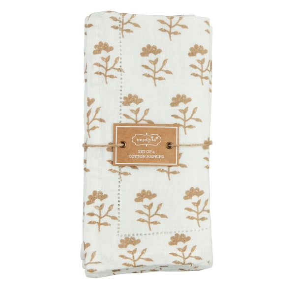 IVORY BLOCK CLOTH NAPKIN