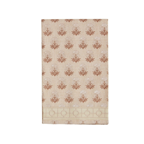 STEM BLOCK PRINT RIBBON TOWEL
