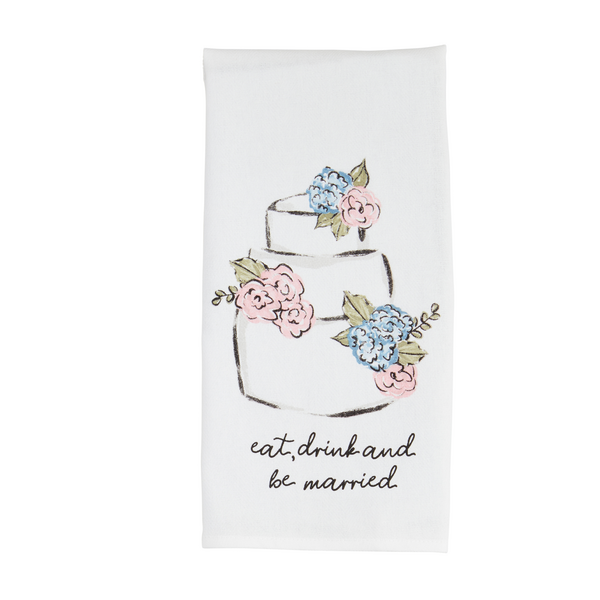 WEDDING CAKE HAND TOWEL