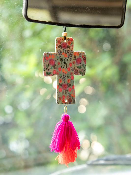 AIR FRESHENER BLESS THIS CAR