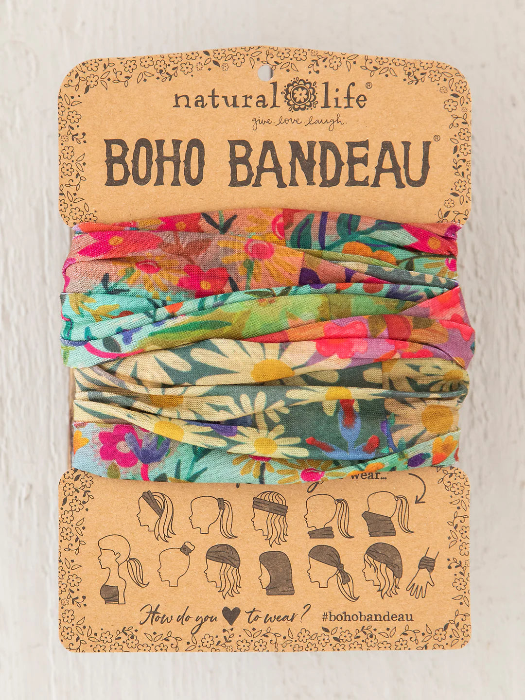 BOHO BANDEAU WILDFLOWER BORDER