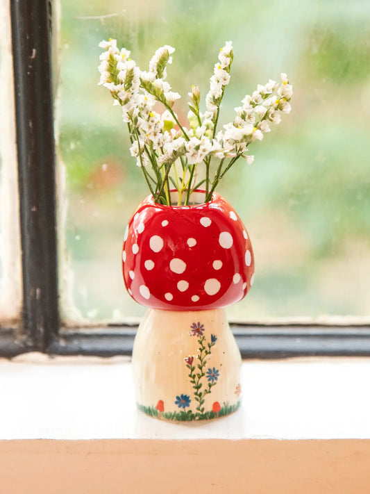 BUD VASE MUSHROOM