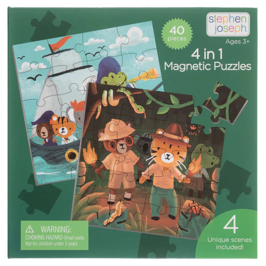 4 IN 1 MAGNETIC PUZZLE ADVENTURE