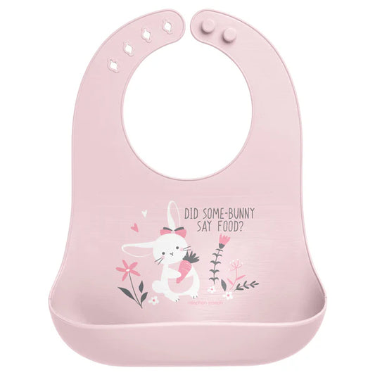 SILICONE BIB BUNNY