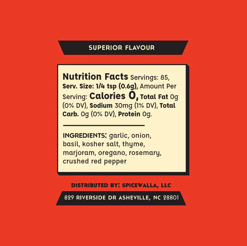 SPICEWALLA AMORE ITALIAN SEASONING