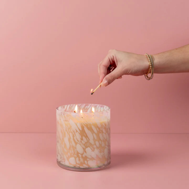 SWEET GRACE COLLECTIONI #058 GLASS CANDLE