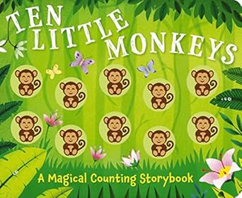 TEN LITTLE MONKEYS BOOK