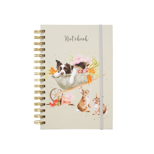 WRENDALE DOG AND RABBIT SPIRAL BOUND NOTEBOOK
