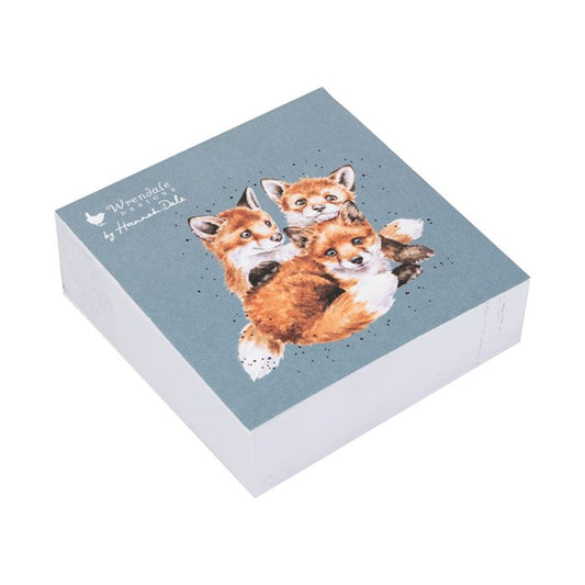 WRENDALE STICKY NOTES FOX SNUG AS A CUB