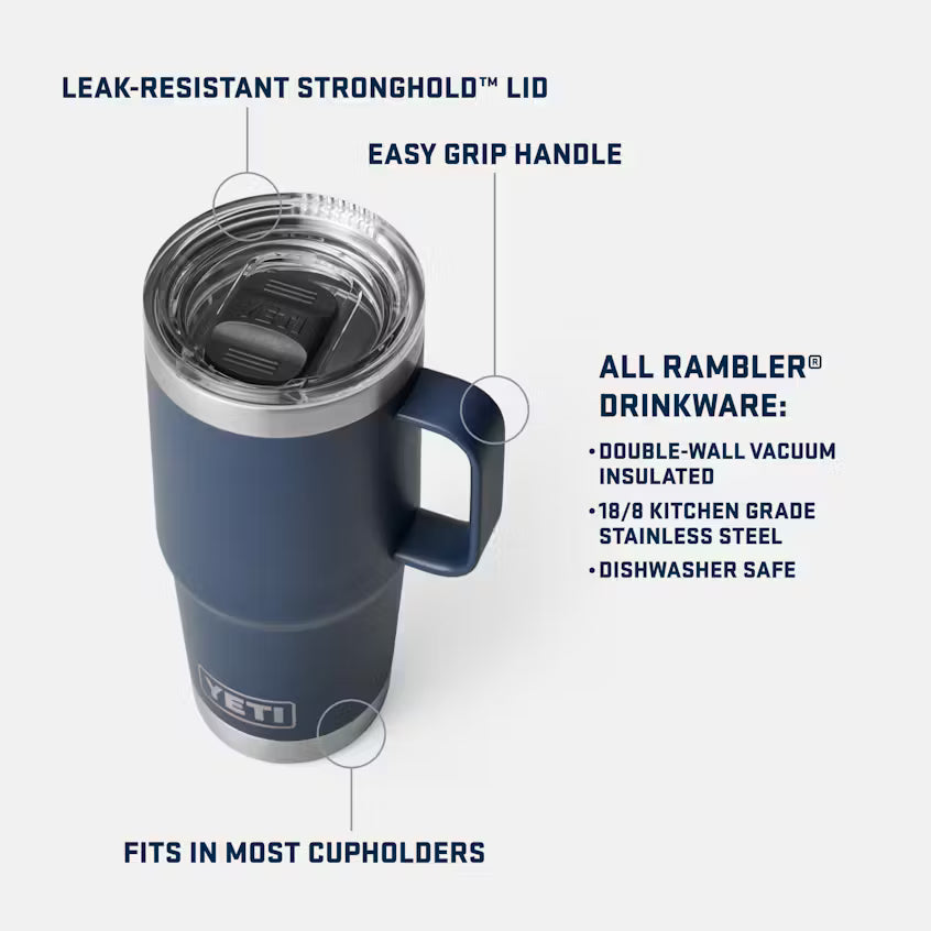 YETI RAMBLER 30OZ TRAVEL MUG